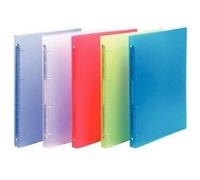 Classeur 4 anneaux dos 2 cm A4 polypropylène translucide EXACOMPTA - selon disponibilité G