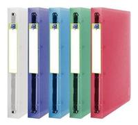 Classeur 4 anneaux dos 4 cm A4+ assortis 2nd life semi-rigide OXFORD - selon disponibilité