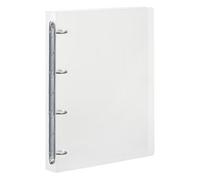 Classeur 4 anneaux plastifié Propyglass Viquel - dos 3,5 cm - translucide incolore
