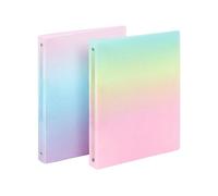 Classeur 4 anneaux Viquel A4 Dos 3,5 cm Polypropylène Glittery