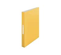 Leitz Classeur 2 Anneaux, Capacité 190 Feuilles, Cosy, Dos 32 mm, A4, Jaune, 42380019