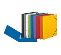 Classeur à anneaux easyorga, a4, colorspan-carton, rouge herlitz 11255460 G