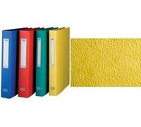 Classeur à anneaux ELBA "EUROFOLIO", DIN A4, carton, 2 anneaux, couleurs assorties vert, rouge, bleu, jaune, épaisseur : 0,7 mm,