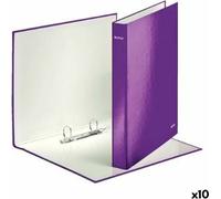 Classeur à anneaux Leitz Purpur A4 (10 pièces)