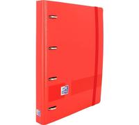 Classeur à anneaux Oxford Europeanbinder Polyfoam Rouge A4