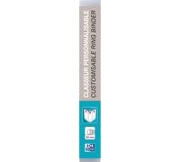 Classeur à anneaux polyvision maxi A4 4 anneaux 30mm incolore paquet de 10