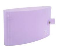 Classeur 2 anneaux plastifié Exacompta Chromaline pastel A5 et 125 x 200 mm - Dos 3 cm coloris assortis pastel