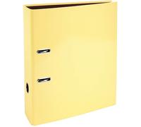 Classeur à levier Aquarel Prem'Touch Dos 80mm - A4 - Jaune citron