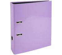 Classeur à levier - 2 anneaux - Polypro - Dos 80 mm - Mauve - Exacompta
