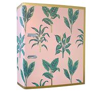 Classeur à Levier A4 75 mm - Design Métallique - Satin Gold Leaves