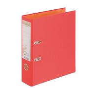 Classeur à levier carton recy xacompta Forever dos 8 cm bicolore rouge