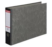 Classeur à levier cartonné à l'italienne Esselte dos 8 cm format A3 gris