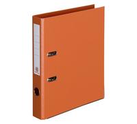 Classeur à levier cartonné Bruneau A4- Dos 5 cm orange - Classeurs à levier plastifiés - Bruneau