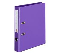 Classeur à levier cartonné Bruneau A4 - Dos 5 cm violet - Classeurs à levier plastifiés - Bruneau