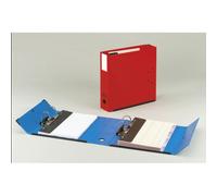 Classeur à levier cartonné double mécanisme Arianex A4 maxi - Dos 9 cm couleur rouge