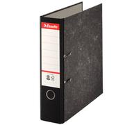 Classeur à levier cartonné Esselte A4 - Dos 5 cm - Noir