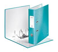 Classeur à levier cartonné Leitz Wow A4 dos 8 cm vert menthe