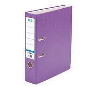 Classeur à levier Elba carton doublé PVC avec dos 80 mm, violet