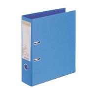 Exacompta Classeur à levier Forever Prem'Touch rembordé papier A4 Dos 80 mm Bleu clair