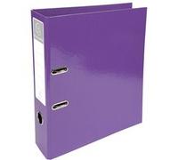 Exacompta - Réf. 53626E - 1 Classeur à levier A4 Prem'Touch IDERAMA - Dos de 70 mm - Mécanique 75 mm - Dimensions extérieures : 32 x 30 x 7 cm - Format à classer A4 - Coloris : Violet