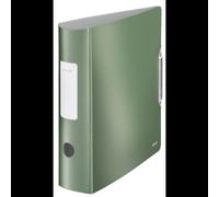 Classeur à levier Leitz Active Style 180° dos 80mm capacité 500 feuilles A4 PP/polyfoam avec fermeture élastique
