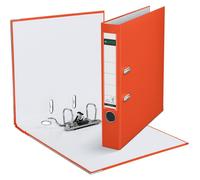 Classeur à levier Leitz, format 180°, en plastique, rouge, dimensions : 318 mm, 55 mm, 285 mm