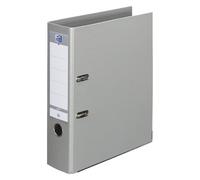 Classeur à levier Oxford plastique dos 8 cm A4 - gris