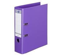 Classeur à levier Oxford plastique dos 8 cm A4 - lavande