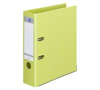 Classeur à levier Oxford plastique dos 8 cm A4 - vert clair