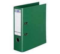 Classeur à levier Oxford plastique dos 8 cm A4 - vert foncé