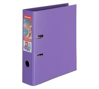Classeur à levier plastifié - Dos 7,5 cm - Power ColourBreeze A4 - lavande