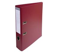 Classeur à levier PVC A4 dos de 70mm. - Bordeaux