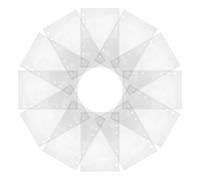 Classeur à Pochettes Transparentes 20 Pièces A6 6 Trous | Feuilles Perforées, Pages Amovibles, Protection des Cartes, Organisation Portable pour Scrapbooking
