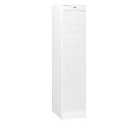 Classeur à rideau bois 170 cm blanc