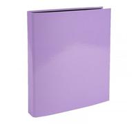 Exacompta Classeur Aquarel - 4 anneaux en D 25 mm - A4 - Mauve