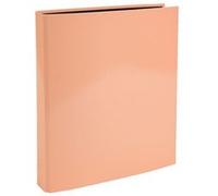 Exacompta Classeur Aquarel 4 anneaux en D 25 mm – Dos 40 mm – A4 Corail