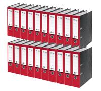 Classeur A4, marque VON Leitz, lot de 20, fabriqué à partir de papier 100 % recy os de 80 mm, capacité pour 6 centimètres de documents