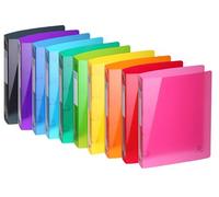 Classeur A4 maxi à 4 anneaux Exacompta Iderama 320 x 268 mm Modèle aléatoire