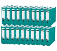 Classeur A4 plastique 180Grad 80mm turquoise paquet de 20 pièces