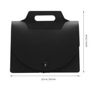 Classeur Accordéon - Organiseur De Documents Durable, Étanche Et Portable Pour Étudiants Et Professionnels - 33,30 X 33,00 X 33,00 Cm