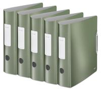 Classeur Active Style 180 degrés, 8 cm, vert céladon, lot de 5 pièces