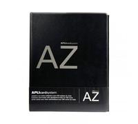 Classeur Album Rangement Pour Cartes De Visites Carte De Fidélité - A4 - Noir - 400 Cartes - Apli