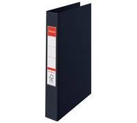 Classeur anneaux cartonné Esselte Vivida A4 - Dos 3,5 cm - Noir