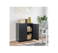vidaXL Classeur 339735 acier anthracite 79x40x90 cm