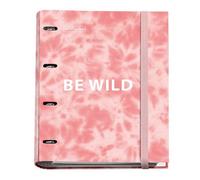 Classeur Avec Bloc Tie Dye Rose Mr