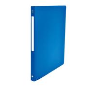 Classeur bleu 4 anneaux plastifié Oxford Budget A4 - Dos 2 cm