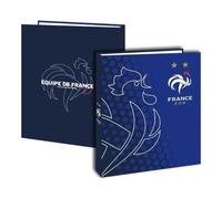 Classeur Cartonné A4 Fff 4 Anneaux Bleu Carton / Métal