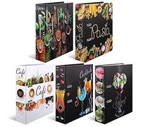 Assortiment de classeurs à motifs 'Flavors'