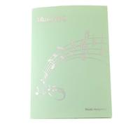 Classeur De Musique A4, 4 Pages, Plastique Extensible Pour Dessin, Modification, Fichiers De Stockage