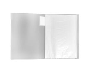 Classeur de présentation A3 20 pages en plastique pour tri de documents | Organiseur multi-couches blanc, grande capacité pour une utilisation professionnelle et d'étude, service à long terme